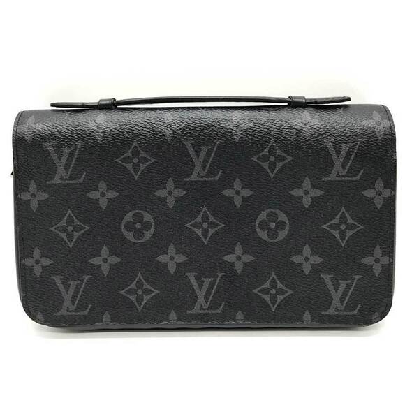 LOUIS VUITTON Black Monogram Wallet - Picture 1 of 4